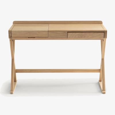 La Redoute Brixton Design E Oak and Veneer Desk, . Gallina