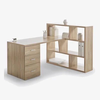 La Redoute Fénon Reversible Desk with Bookcase