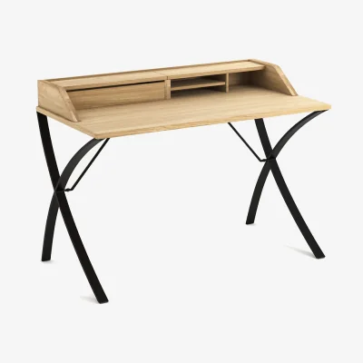La Redoute Epitre Oak Secretary Desk