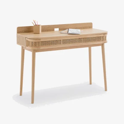 La Redoute Laora Canework Desk with Drawer