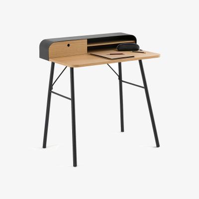 La Redoute Jimi Oak Veneer & Metal Desk