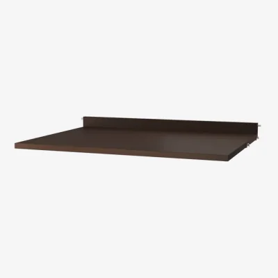 Made in Design Desk wood brown / W 78 x D 58 cm - String Furniture