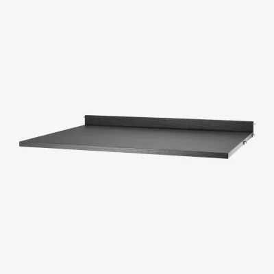 Made in Design Desk wood black / W 78 x D 58 cm - String Furniture