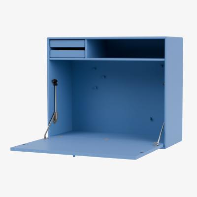 Made in Design Studio Wall writing desk wood blue - MONTANA