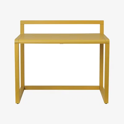 Made in Design Little Architect Children's desk wood yellow / L 70 cm - Ferm Living
