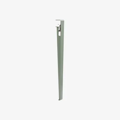 Made in Design Base, legs - with clamp fixing / H 75 cm - To create tables & desks by TIPTOE Grey
