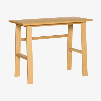 Made in Design Poke Desk natural wood / W 100 x D 45 cm - HÜBSCH