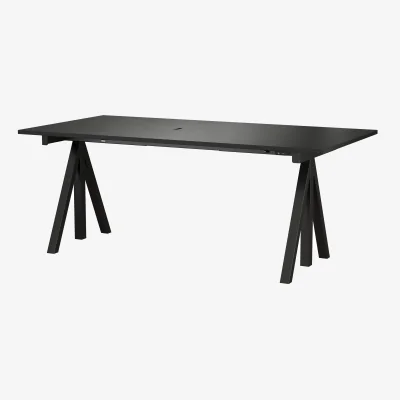 Nordic Nest Works Works height-adjustable desk black 90x180 cm