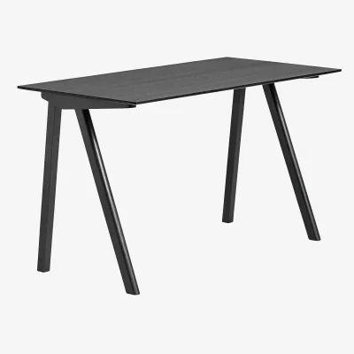 Nordic Nest HAY CPH90 2.0 desk 65x130 cm Black-lacquered oak veneer
