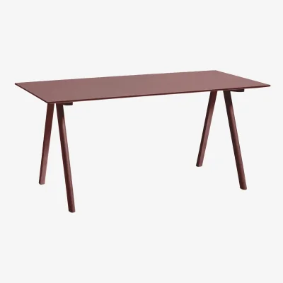 Nordic Nest HAY CPH10 2.0 desk 80x160 cm Burgundy linoleum-Bordeaux