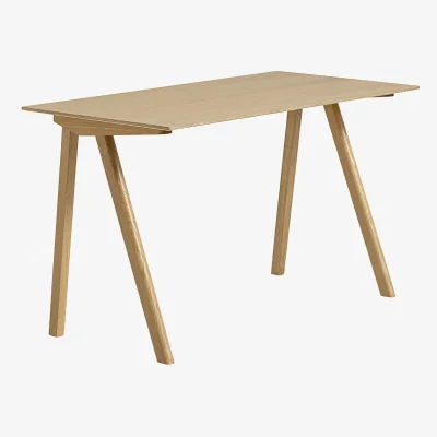 Nordic Nest HAY CPH90 2.0 desk 65x130 cm Lacquered oak-oak veneer