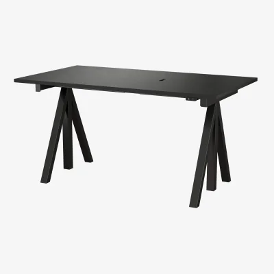 Nordic Nest Works Works height-adjustable desk black 78x140 cm