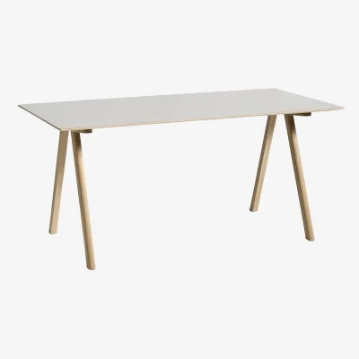 Nordic Nest HAY CPH10 2.0 desk 80x160 cm Off white linoleum-lacq. oak