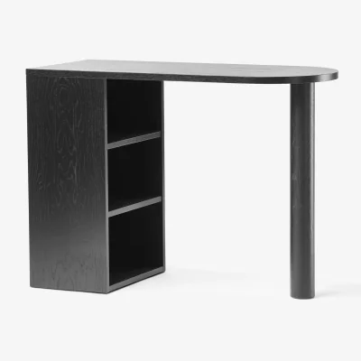 Nordic Nest A2 Hub desk Black-stained oak 100x73x43 cm