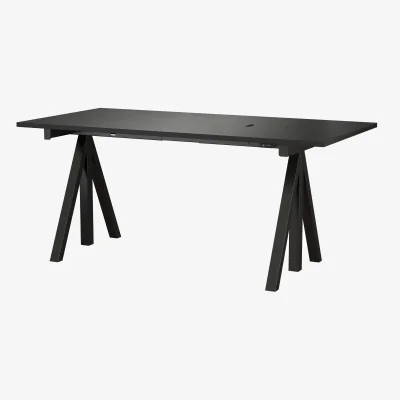 Nordic Nest Works Works height-adjustable desk black 78x160 cm