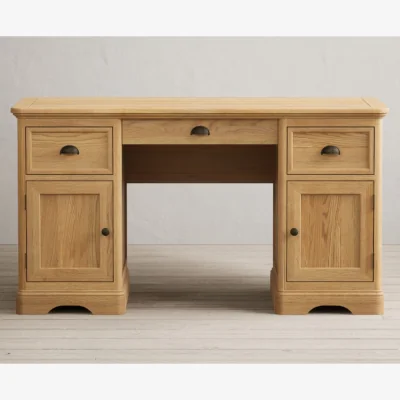 Oak&More Bridstow Solid Oak Computer Desk