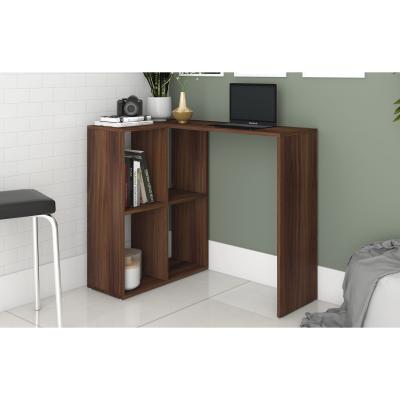 Out & Out Original Chester Oak Computer Desk with Shelves
