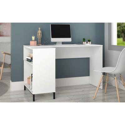 Out & Out Original Vola White Corner Computer Desk