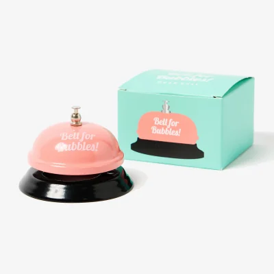 Oliver Bonas Bell For Bubbles Desk Bell