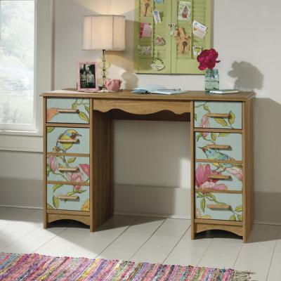 The Range Teknik Boutique style Desk - Scribed Oak