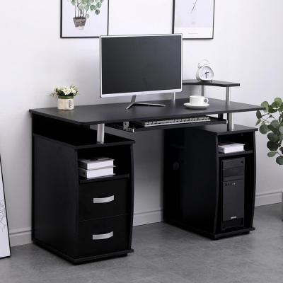 The Range Apollo 2 Drawer Storage Computer Desk - Black