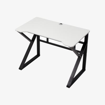 The Range K-shaped Frame Office Table Computer Desk - White