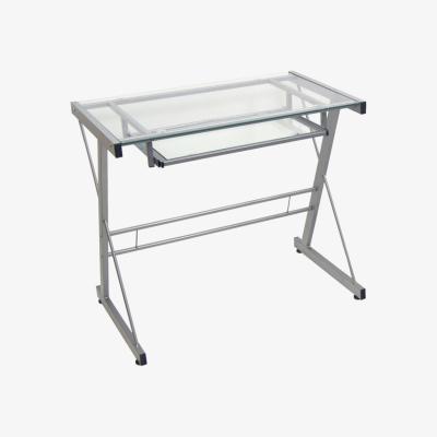 The Range Barton Computer Desk - Silver
