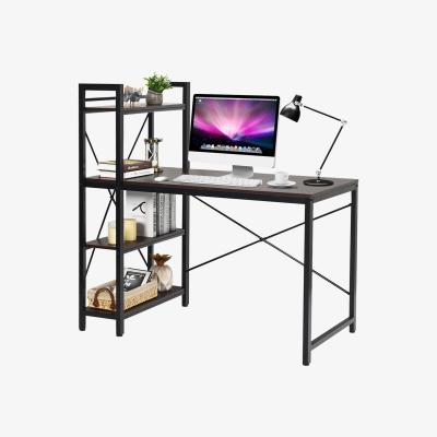 The Range Costway Computer Desk Study Writing Table-Dark Brown - Dark Brown