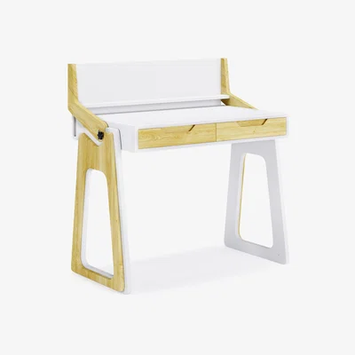 The Range Alphason Palmer Adjustable Desk - White/Oak