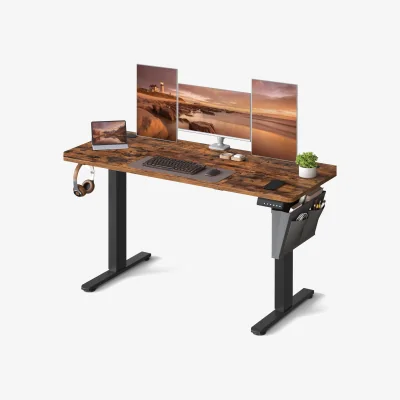 The Range VASAGLE Electric Standing Desk with Adjustable Height - Bronze