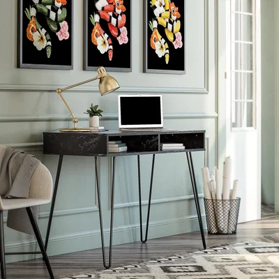 The Range NG Athena Desk - White Marble