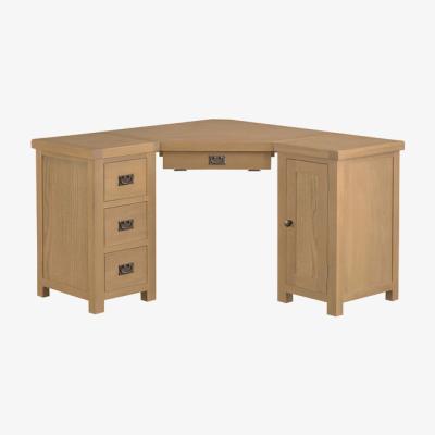 The Range Bisbrooke Country Corner Computer Desk - Medium Oak