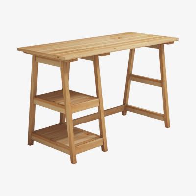 The Range Perla Oak Computer Desk - Oak