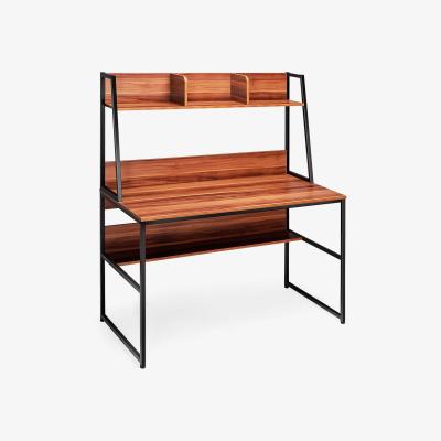The Range Contemporary Office Computer Desk - Rustic Coffee