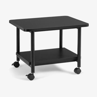 The Range Costway Under Desk Printer Stand-Black - Black