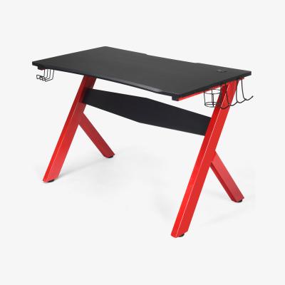 The Range Costway Ergonomic Writing Gaming Desk E-sports Table - Black