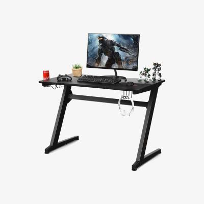 The Range Racing Computer Gaming Desk - Black