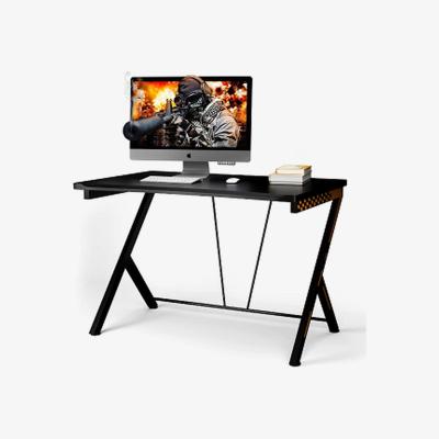The Range Costway Computer Desk Racing Gaming Table - Brown