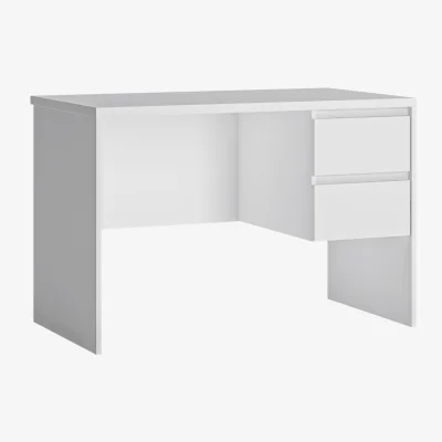 The Range Fribo Desk 2 Drawer in Alpine White - Alpine White