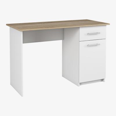 The Range Computer Desk Mix Oak - Brown