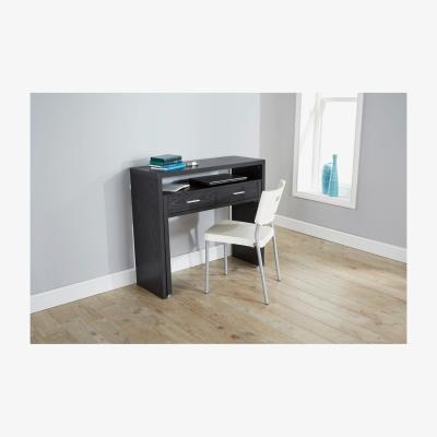 The Range Regis Extending Console Desk - Black
