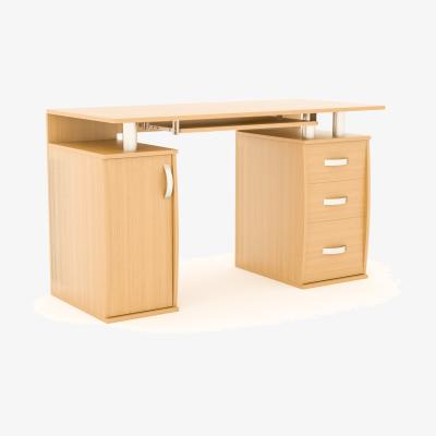 The Range Otley 3 Drawer Computer Desk - Pine