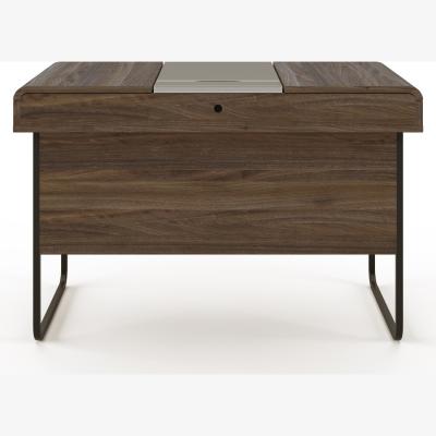 The Range Alphason Dorset Desk - Walnut/Grey