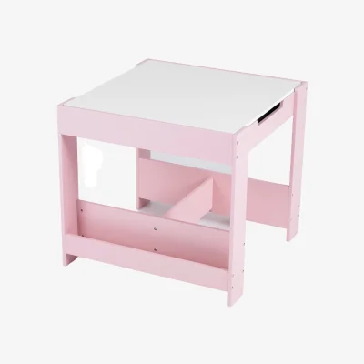 The Range Toddler Wooden Activity Desk - Pink