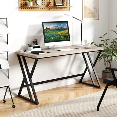 The Range Computer Desk Large Office Desk - Grey