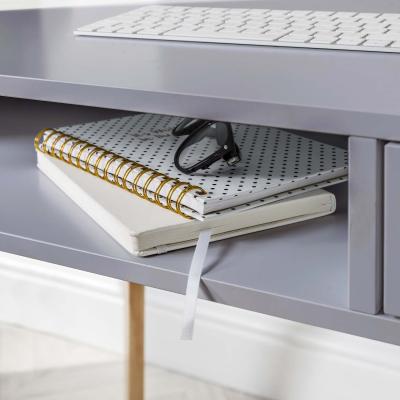 The Range Ludvig Office Desk Computer Table  - Grey