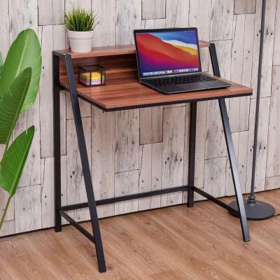 The Range Neo Wooden Computer Desk - Black and Oak