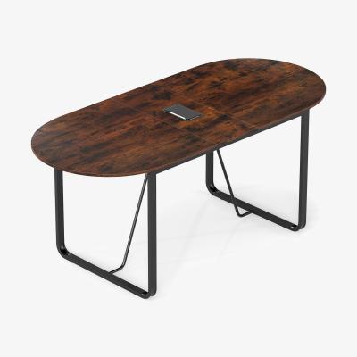 The Range Executive Table - Brown