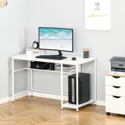 The Range Computer Desk Writing Study Table - White
