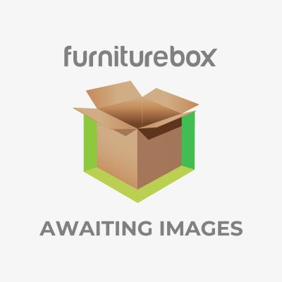 The Range Kendrick Home Office Computer Gaming Melamine Desk with White Legs 120cm - White